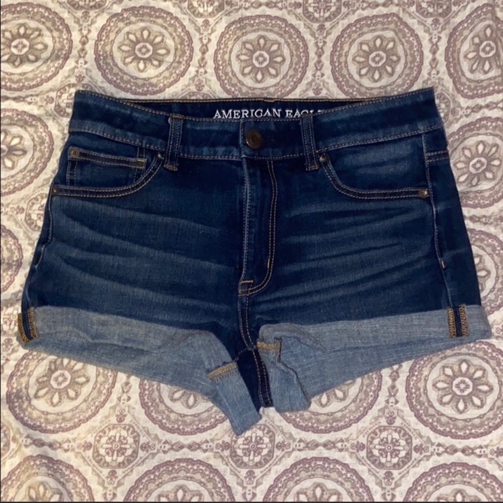 American eagle denim shorts Hi-Rise